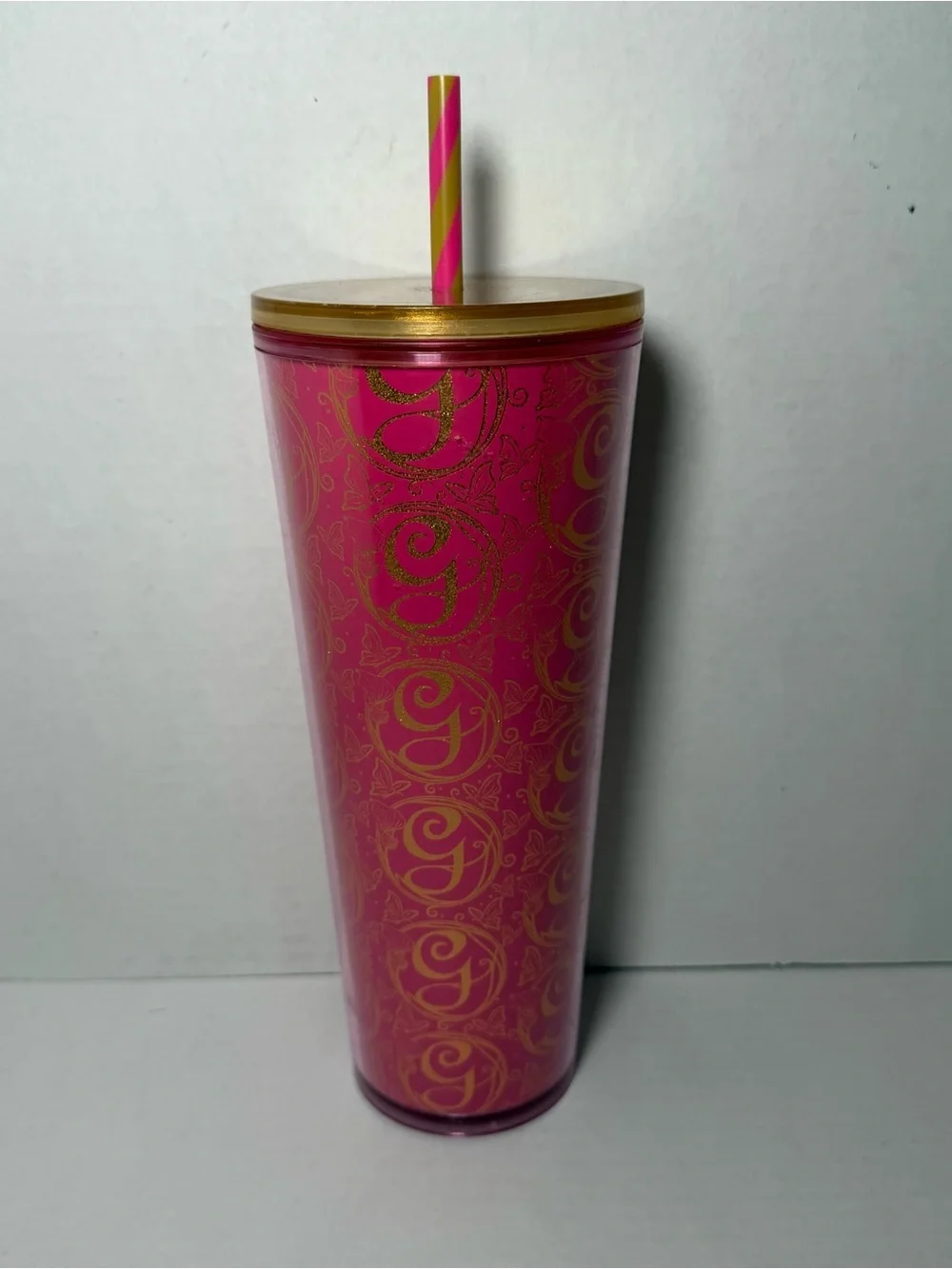 Starbucks Wicked Glinda Pink Cold Cup Tumbler 24 oz